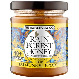 The Active Honey Co. Rainforest Honey 10+ Active with Lemon & Vitamin D3 227g
