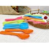 Jawbush 16 Pcs Kids Utensils, Plastic Kids Forks and Spoons,