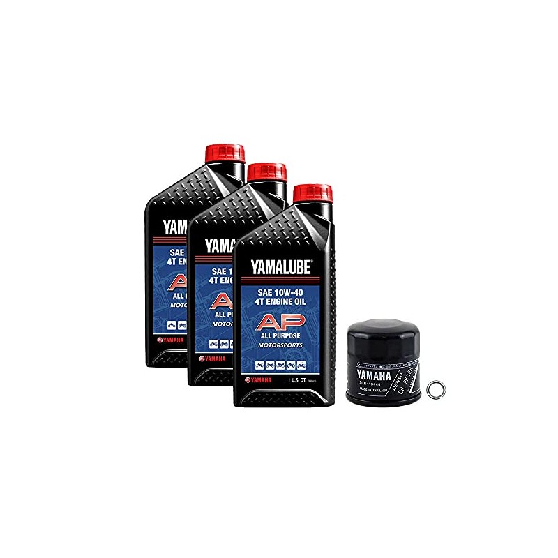 Yamalube Oil Change Kit 10W-40 AP for Yamaha RHINO 660