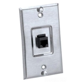 Panduit KWP6PY TX Plus-Category Keystone Wall Phone Plate