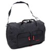 Members Small Ultra Lightweight Foldaway Holdall in Black (HA-0021)