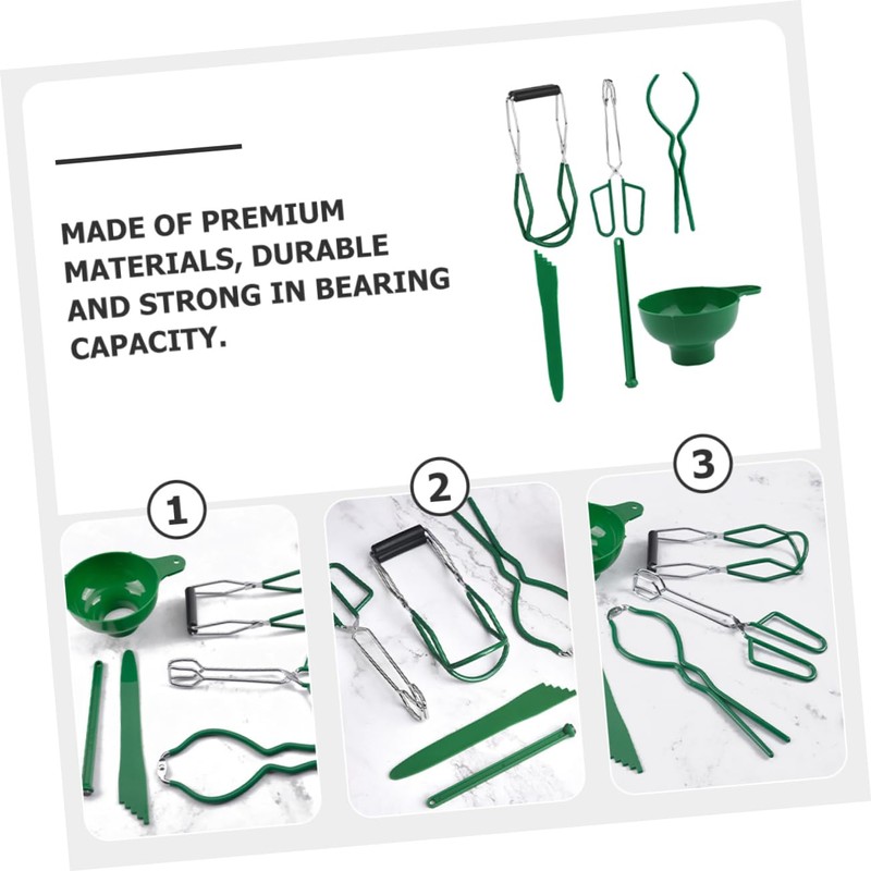 Gatuida 5sets Magnetic Canning Lid Lifters Scald Jar Lifting Tools
