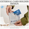 HIKEMAN RFID Blocking Minimalist Nylon Wallet, Lightweight Compact Zip Wallet