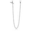 Charles-Hubert, Paris 3910-W T-Bar Pocket Watch Chain