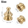 PATIKIL 17 x 23mm Lamp Finials Caps Knob, 2 Set