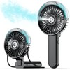 SWEETFULL Portable Misting Fan - 180° Foldable Handheld Personal Fan