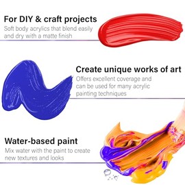 BLUEBIRD - Pintura de tela, azul ptalo, 3.4 onzas líquidas, pinturas permanentes para ropa, tapicería de muebles