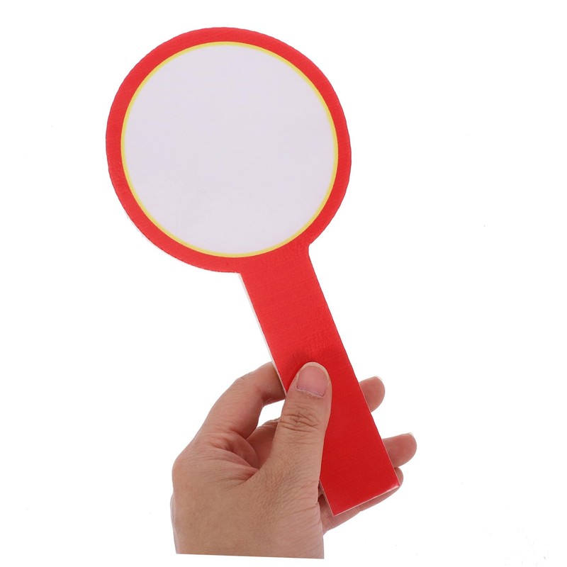 TEHAUX 20pcs Blank Handheld Scoreboard Portable Writable Whiteboard for Games