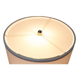 15.5" Round Diffuser Translucent frosted White (will Soften Light from Drum Lampshades and Pendants)