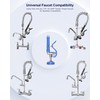 Commercial Kitchen Sink Sprayer: Dish Sprayer Nozzle with Ergonomic Handle