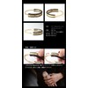 Zanipolo Tartzini Men's Silver Gold Bracelet, Hand Cuff, Handcuff, Surgical
