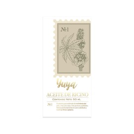 Yuya - Aceite de Ricino Prensado en Frío|Estimula el Crecimiento de Cejas y Pelo|Tratamiento Tópico para Piel| Contiene Ácidos Grasos Esenciales, Proteínas y Vitamina Ee 50 ml Multibeneficios