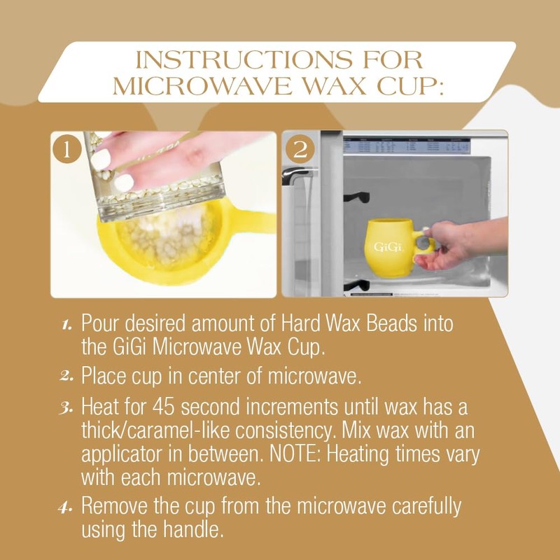 GiGi Vanilla Hard Wax Beads 10 oz