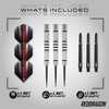 Red Dragon Valiant: 23g Flightmaster - 80% Tungsten Steel Darts