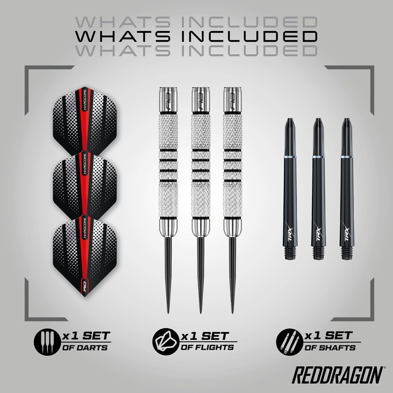 Red Dragon Valiant: 23g Flightmaster - 80% Tungsten Steel Darts