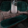 OGLAND Fluffy Genuine Australia Sheepskin Car Back Seat Cover for