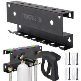 Foam Cannon Holder Mount Pressure Washer Gun Holder Wall Mount Tool Storage