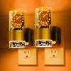 L LOHAS LED Night Lights Plug into Wall, Amber Night