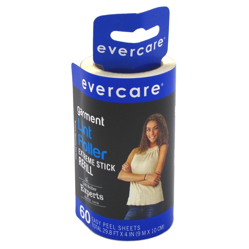 Evercare Lint Roller Refill Picks Up Lint, Dust, Dandruff 60
