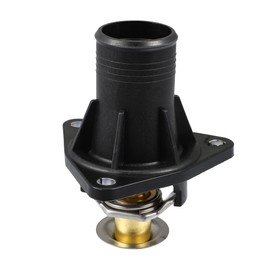 X AUTOHAUX C2S11278 Engine Coolant Thermostat Housing Assembly for Jaguar X-Type 2002-2008 9473185 448180 1601-317752 9631-180