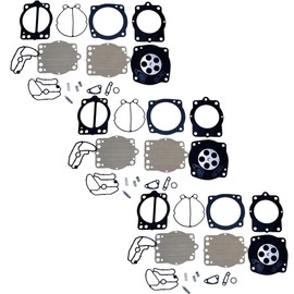 YJGZSVK 3PCS Carburetor Rebuild Kit For Kawasaki Jet Ski Keihin 750 900 1100 STX XIR ZXI all Keihin CDK-2 38-44mm carbs
