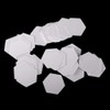 POFET 500pcs Hexagon English PAPER PIECING Quilting Templates Craft -