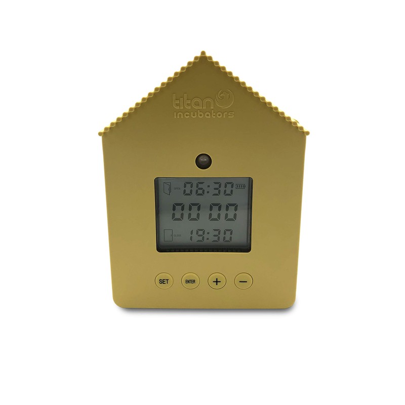 Automatic Chicken Coop Door Opener with Light Sensor and Timer