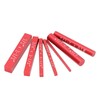 7PCS Setup Blocks Gauge Aluminum Alloy Black Anodized Suface Woodworking
