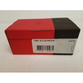 Hilti 237372 Premium fastener w/washer X-U 32 P8 S15 (box of 100)