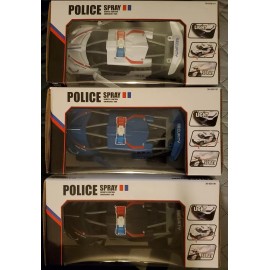 momentum brands Police Spray Emergency car, Remote control, w/ white Smoke New U Choose COLOR