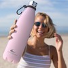 Daikoku Stainless Steel Bottle + Adjustable Strap + Carabiner, BPA