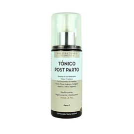 Nuestra Tierra Cosmética Tónico Post Parto Reafirmante, Regenerante y Tensor, con Colágeno Vegano, 150ml