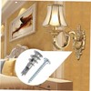 ULTECHNOVO 50sets Drywall Screws and Anchors Self-Drilling for Household Fixing