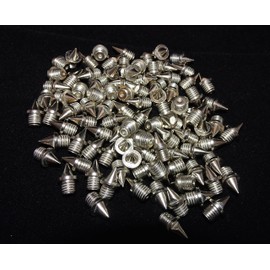 100 Stainless Steel Spikes for Track and Terrain 100 x Spikes Silver 6 mm