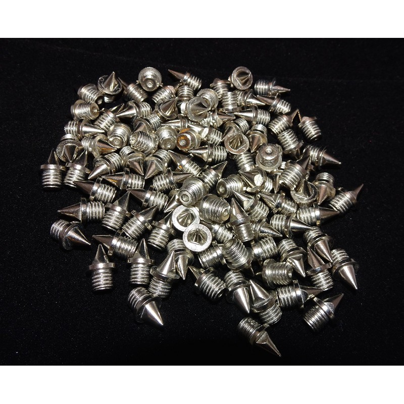 100 Stainless Steel Spikes for Track and Terrain 100 x