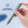Bribobo Gel Pens Black Ink 0.5mm Fine Point Pens Silent