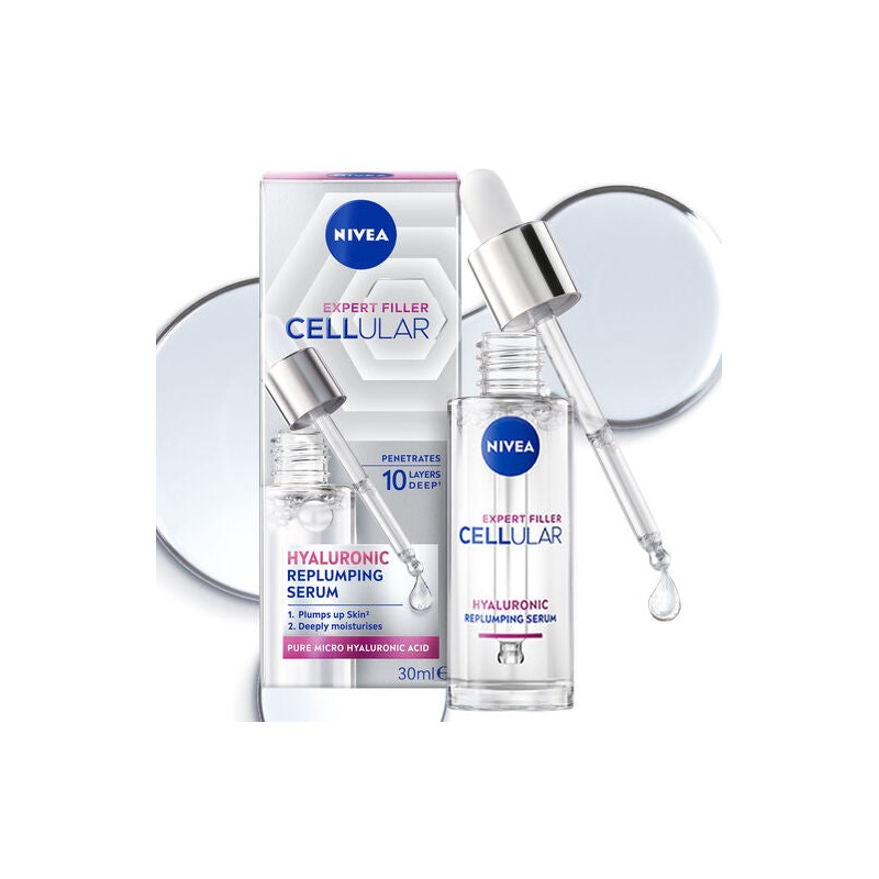Nivea Cellular Filler Expert Replumping Hyaluronic Serum 30ml