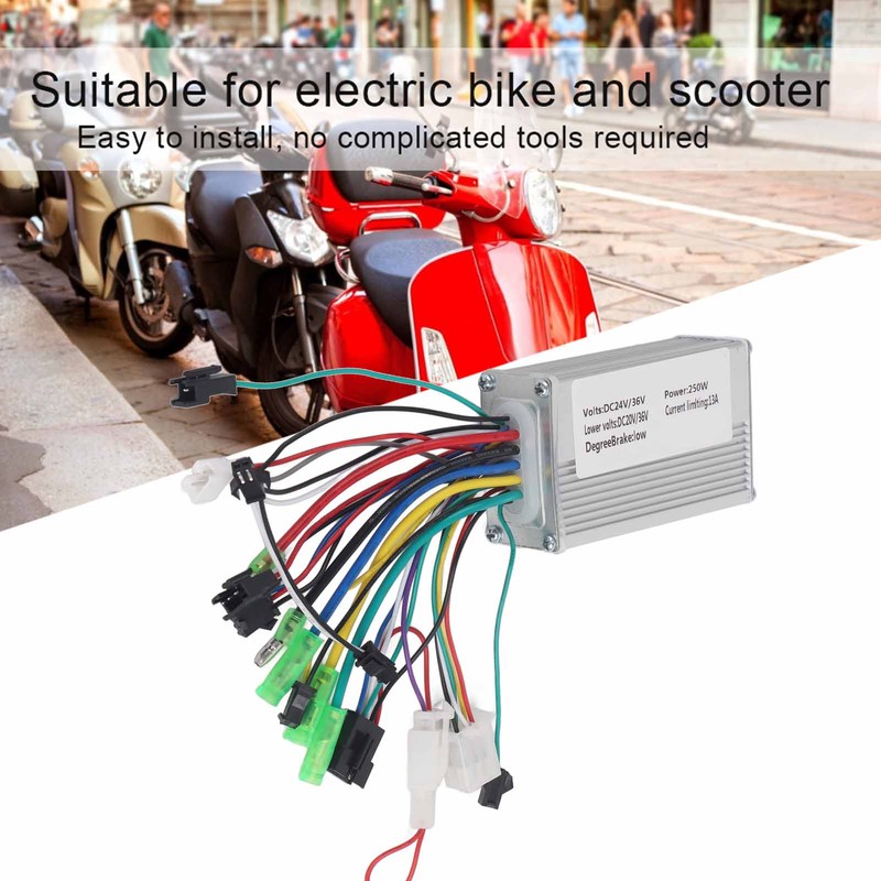 24/36V 250W Brushless Motor Regulator Scooter E-Bike Electric Speed Controllers