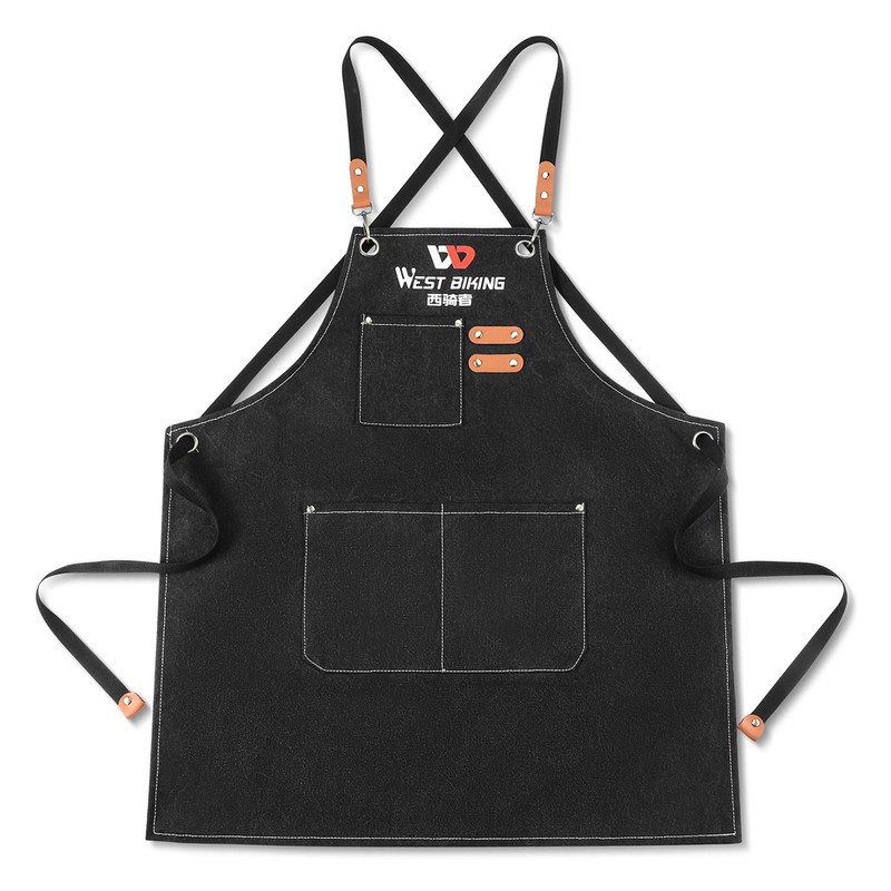 Thickened Canvas Apron Bike Maintenance and Repairing Apron Carpentry Craftsman