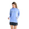 Roxy ARTSY FLORAL LOGO PARKA Women's Rash Guard, blue, L