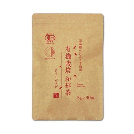 Sunpudo Organic Japanese Tea Bags | 0.1 oz (3 g) x 30 Pieces | Benifuuki | Organic JAS Standards, Additive-Free