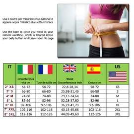 BODYPERFECT Postpartum Belly Belt and Back Support Belt Stomach Belt Postpartum Belt Recovery Made in Italy (S)