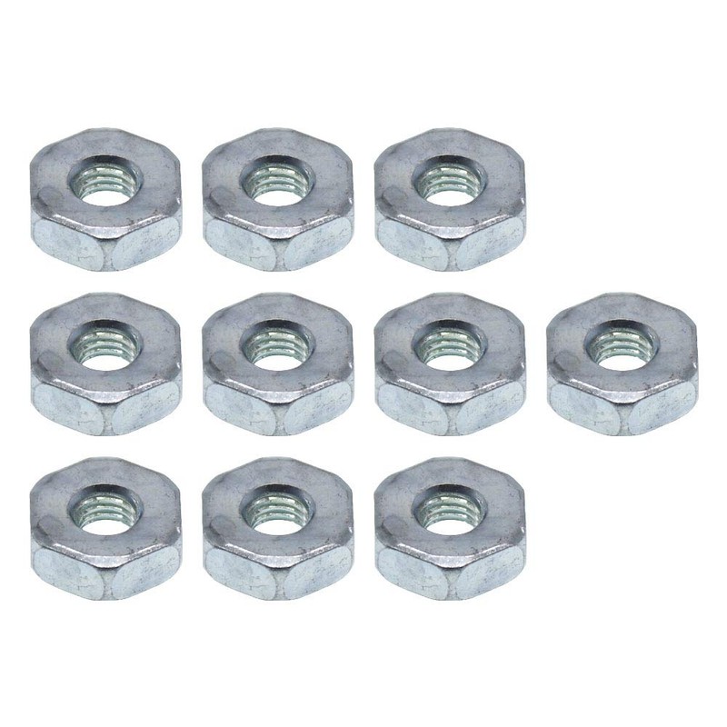 QHALEN Replacement 10Pcs Bar Nuts for STIHL Chainsaw MS170 MS180