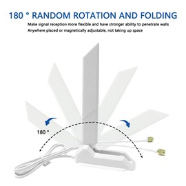 HSSDTECH WiFi 6E WiFi Antenna Cable for ASUS 2T2R ROG Strix B660-I/Z590-E Z590-F Z590-I/Z690-A Z690-E Z690-I Z690-F Z690-G Z690-F/X570-E X570-PRO Gaming Z690-PLUS/ProArt Z690 14008-02650600 (White)