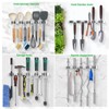 voze 5 Racks and 4 Hooks Mop and Broom Holder
