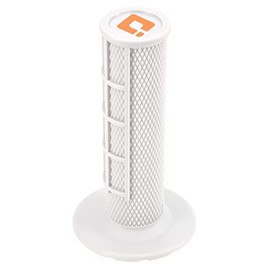 ODI Ruffian Pro Edition Half Waffle MX White Twist Throttle Grips (H01RFSW)