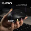 Quaroni Mouse MIQ01N. Sensor Optico, 4 Botones Scroll, Inalámbrico, 16001200800