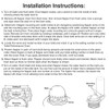 PlumbCraft Water Saving Universal Fit Toilet Flapper Replacement for 3-Inch