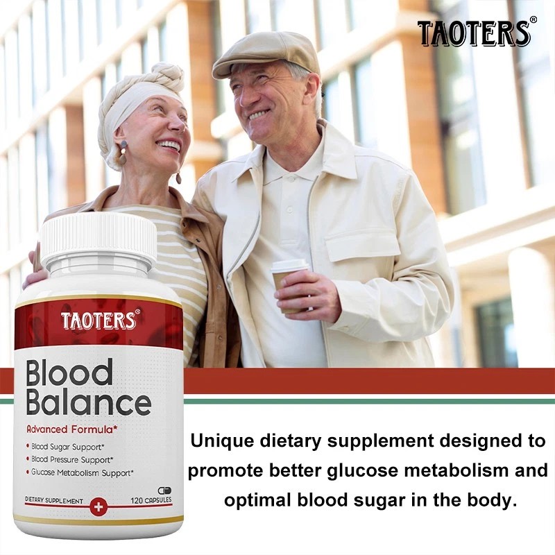 Taoters Blood Balance Advanced Formula Supports Healthy Blood Pressure -
