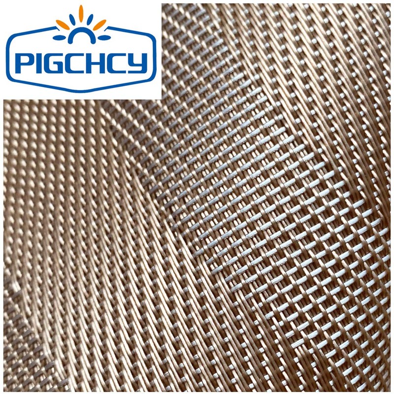 PIGCHCY Round Placemat Set of 8 Vinyl Washable Kitchen 15